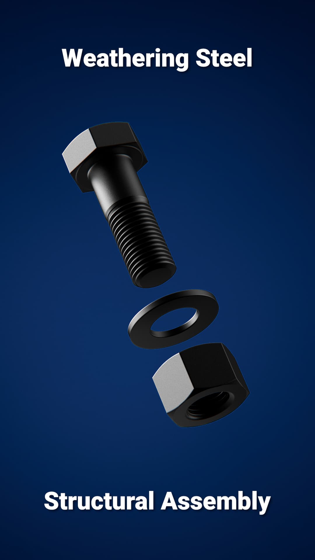 Weathering Steel animation vertical format