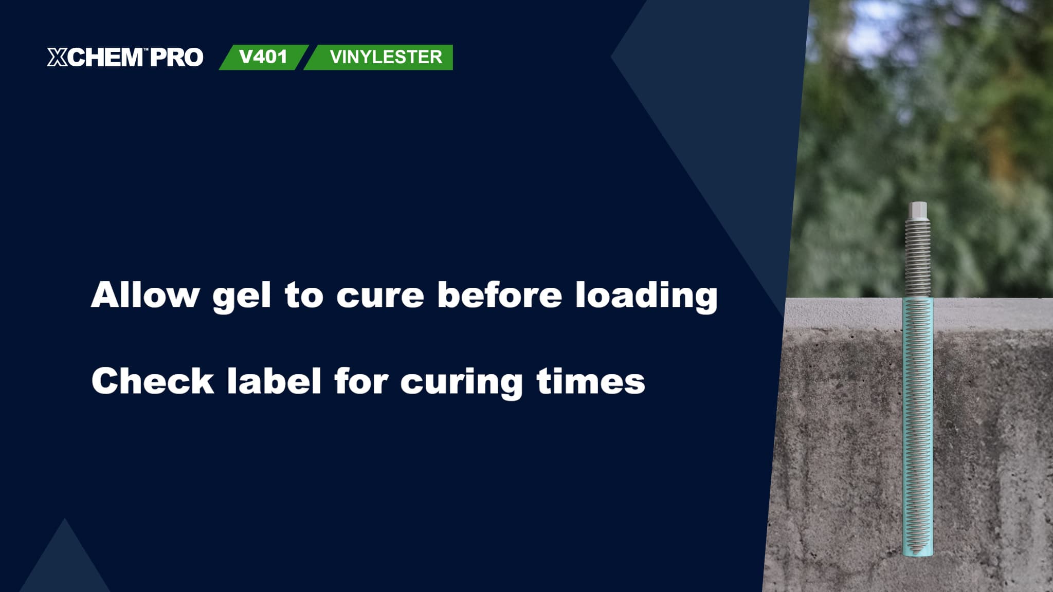 Xchem V401 animation horizontal 16:9 format